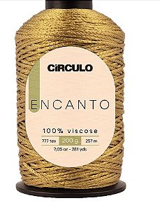 FIO ENCANTO VICONE COR 7577 OURO 257 MTS