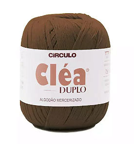 FIO CLÉA DUPLO COR 7382 CHOCOLATE 150 GR 508 MTS CÍRCULO