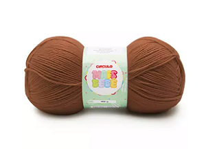 FIO MAIS BEBÊ 100 GR COR 7821 ACHOCOLATADO