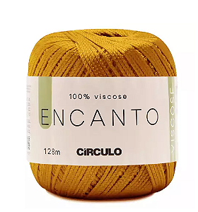 FIO ENCANTO COR 7122 OURO LÍQUIDO 100 GR 128 MTS