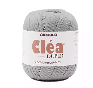 FIO CLÉA DUPLO COR 8473 ALUMINIO 150 GR 508 MTS CÍRCULO