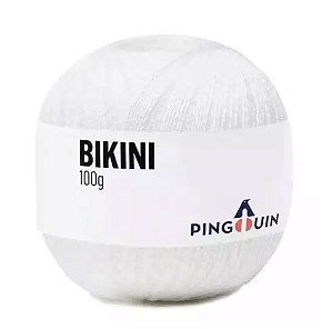 LINHA BIKINI PINGOUIN 100 GR COR 0002 BRANCO
