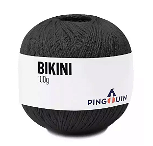 LINHA BIKINI PINGOUIN 100 GR COR 0100 PRETO