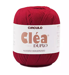 FIO CLÉA DUPLO COR 3635 PAIXAO 150 GR 508 MTS CÍRCULO