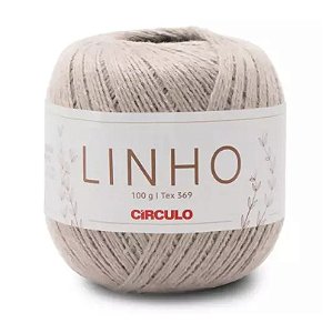 FIO LINHO 100 GR COR 7167 PALHA CÍRCULO