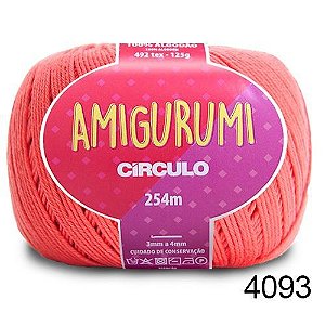 LINHA AMIGURUMI 125 G COR 4093 TAFETÁ ROSÊ