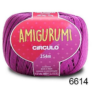 LINHA AMIGURUMI 125 G COR 6614 ALFAZEMA