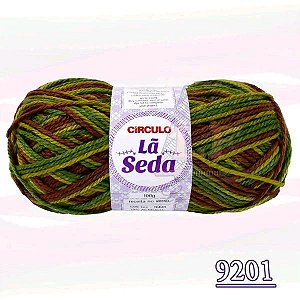 LÃ SEDA CIRCULO COR 9201 100 G