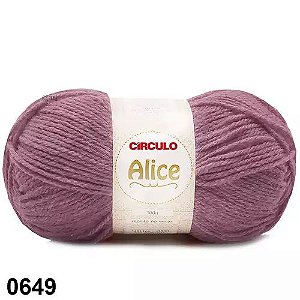 LA ALICE CIRCULO COR 649 100G AZALEIA