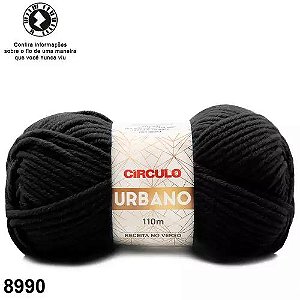 FIO URBANO 110 M CIRCULO COR 8990 PRETO