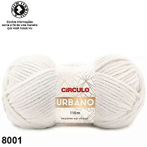 FIO URBANO 110 M CIRCULO COR 8001 BRANCO