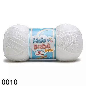 FIO MAIS BEBÊ SOFT 100G COR 0010 BRANCA