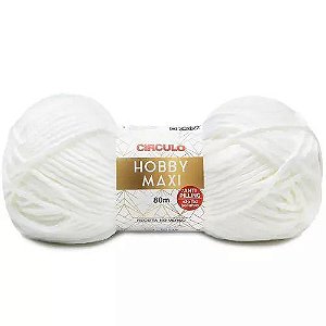 FIO HOBBY MAXI 80 MTS COR 010 BRANCO