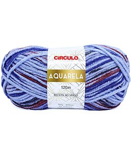 FIO AQUARELA 120 MTS CIRCULO COR 9580