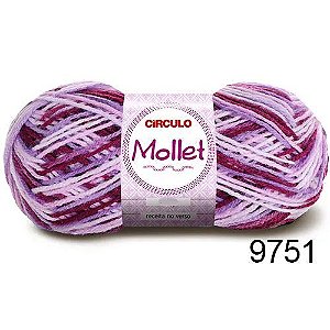 FIO MOLLET CIRCULO COR 9751 100 GR