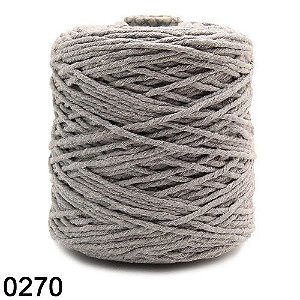 BARBANTE SPESSO 1 KG 4x24 FIOS COR 270 CINZA EUROROMA