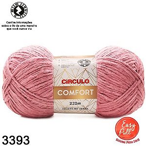 FIO COMFORT COR 3393 ROSA ANTIGO