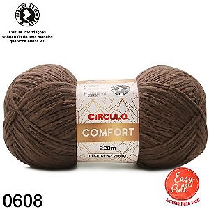 FIO COMFORT COR 608 CHOCOLATE