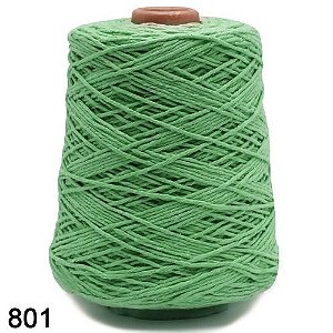 BARBANTE EUROROMA 600 GR FIO 8 COR 801 VERDE LIMAO 457 METROS