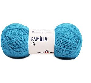 FIO FAMILIA 40 GR COR 7568 AZUL ONDA PINGOUIN