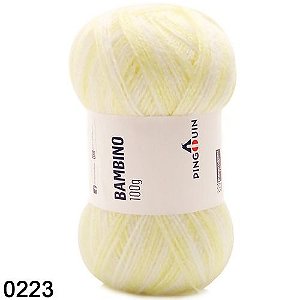 FIO BAMBINO PINGOUIN 100 gr COR 223 DOCINHO