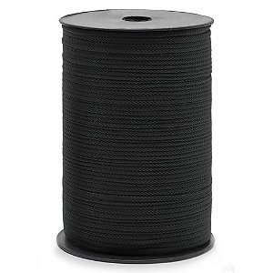 FIO NAUTICO CIRCULO COR 8990 PRETO 5MM 500G COM 208 MTS