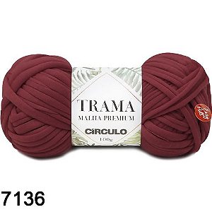 TRAMA MALHA PREMIUM 100GR COR 7136 MARSALA