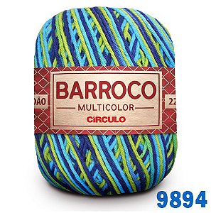 BARROCO MULTICOLOR 4/6 200g COR 9894 PAVÃO