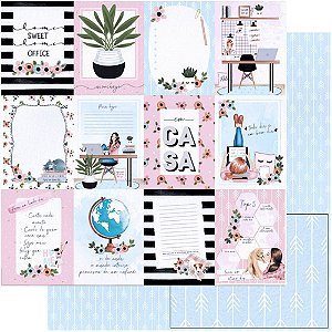 SCRAPBOOK DUPLA FACE SD 1150