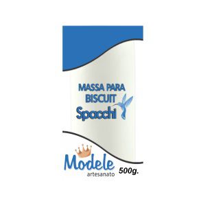 MASSA BISCUIT 002 BRANCO C/ CLAREADOR 500 G MODELE