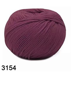 FIO AMIGURUMI SOFT 150 MTS COR 3154 VINHO