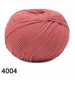 FIO AMIGURUMI SOFT 150 MTS COR 4004 CORAL VIVO