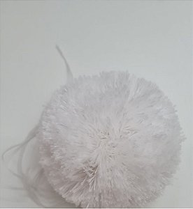 POMPOM 60MM 2 UNID REF 1144/1 COR B01 BRANCO