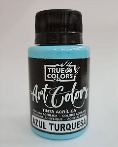 TINTA ACRILICA ARTCOLORS 60 ML COR 7569-AZUL TURQUESA