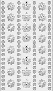 CARTELA ADESIVA MMIXER 23 PRATA