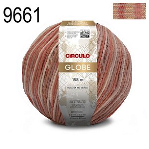 FIO GLOBE 200 GR COR 9661 MESCLA GLACE