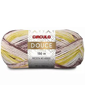 FIO DOUCE CIRCULO 100 GR COR 9654 DUNA