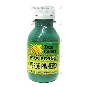 TINTA PVA FOSCO TRUE COLORS VERDE PINHEIRO 100 ML