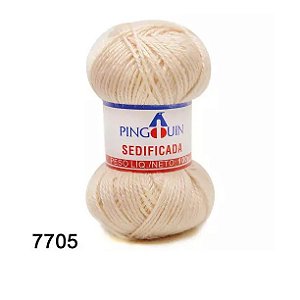 LÃ SEDIFICADA PINGOUIN 100 GR COR 7705 CREAM