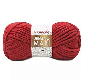 FIO URBANO MAXI 100 GR COR 3636 VERMELHO