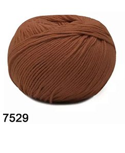 FIO AMIGURUMI SOFT 150 MTS COR 7529 TERRACOTA