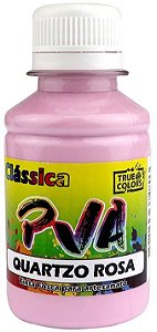 TINTA PVA FOSCO TRUE COLORS QUARTZO ROSA 100 ML