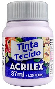 TINTA PARA TECIDO ACRILEX LILAS BEBE 37 ML