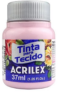 TINTA PARA TECIDO ACRILEX LILAS SECO 37 ML