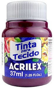 TINTA PARA TECIDO ACRILEX UVA 37 ML