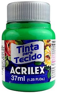 TINTA PARA TECIDO ACRILEX VERDE VERONESE 37 ML