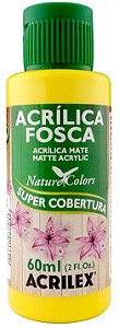 TINTA ACRILICA FOSCA AMARELO OURO NAT. COLORS 60 ML ACRILEX