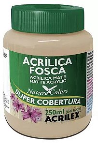 TINTA ACRILICA FOSCA AREIA 250 ML ACRILEX