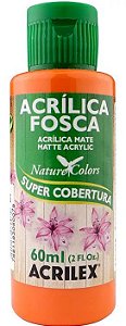 TINTA ACRILICA FOSCA CENOURA NAT. COLORS 60 ML ACRILEX