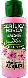 TINTA ACRILICA FOSCA ROSA PRIMAVERA NAT. COLORS 60 ML ACRILEX